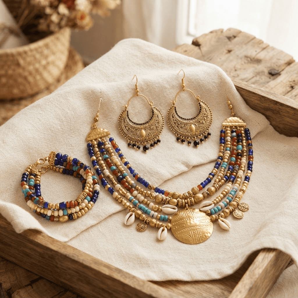 Parure Dorée Sahel